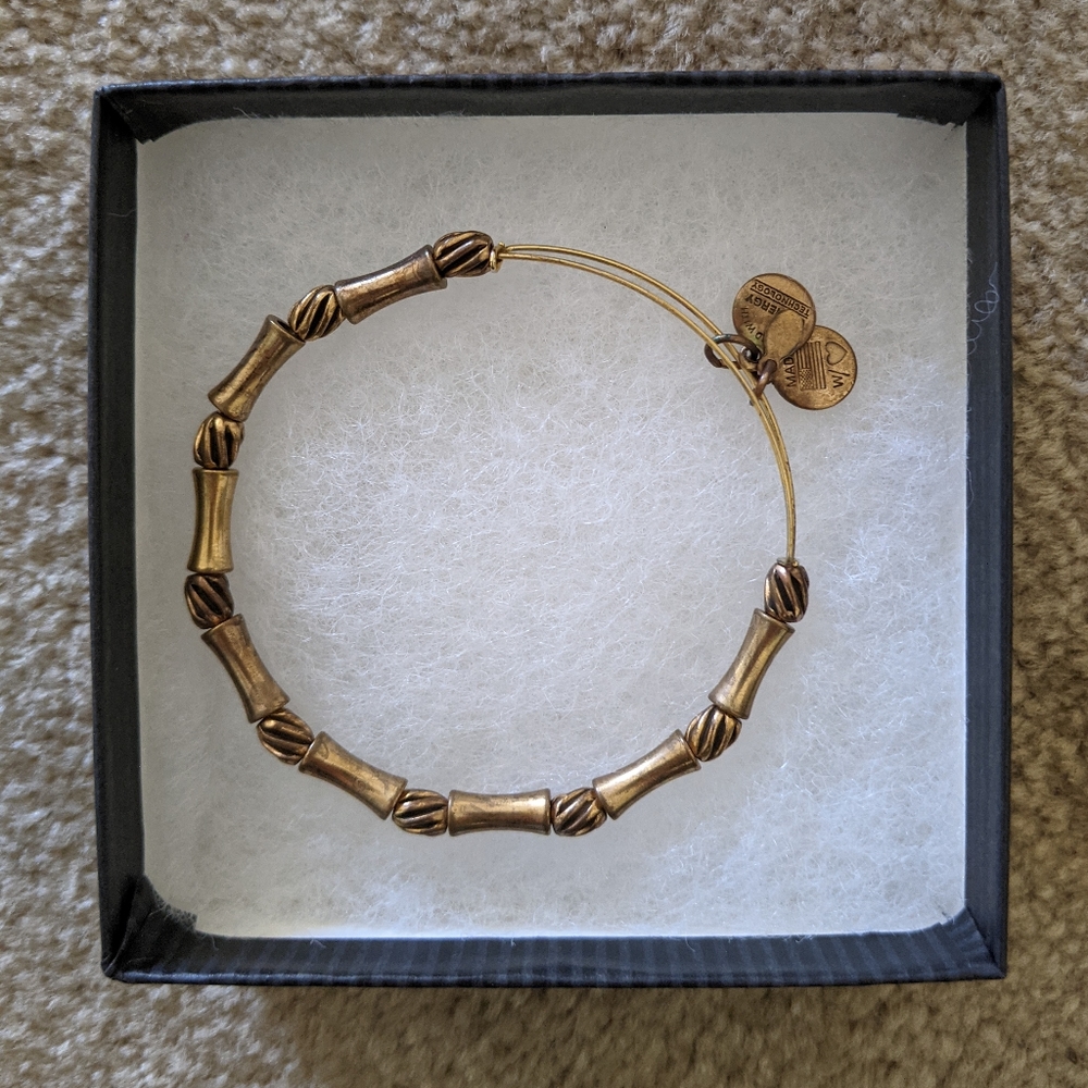 Alex and Ani beaded bangle